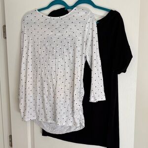 Bundle of Two Maternity XL Tops